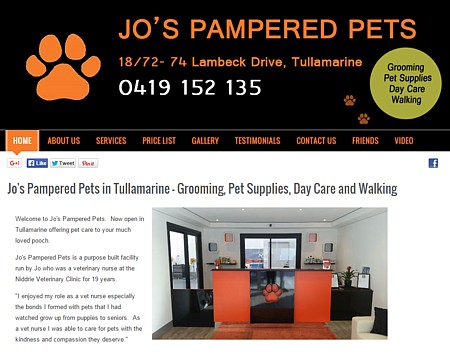 Jo's Pampered Pets